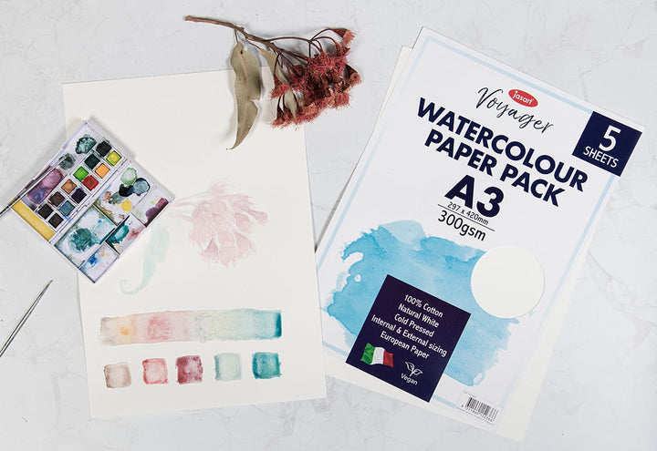 Jasart Voyager Watercolour Paper Packs