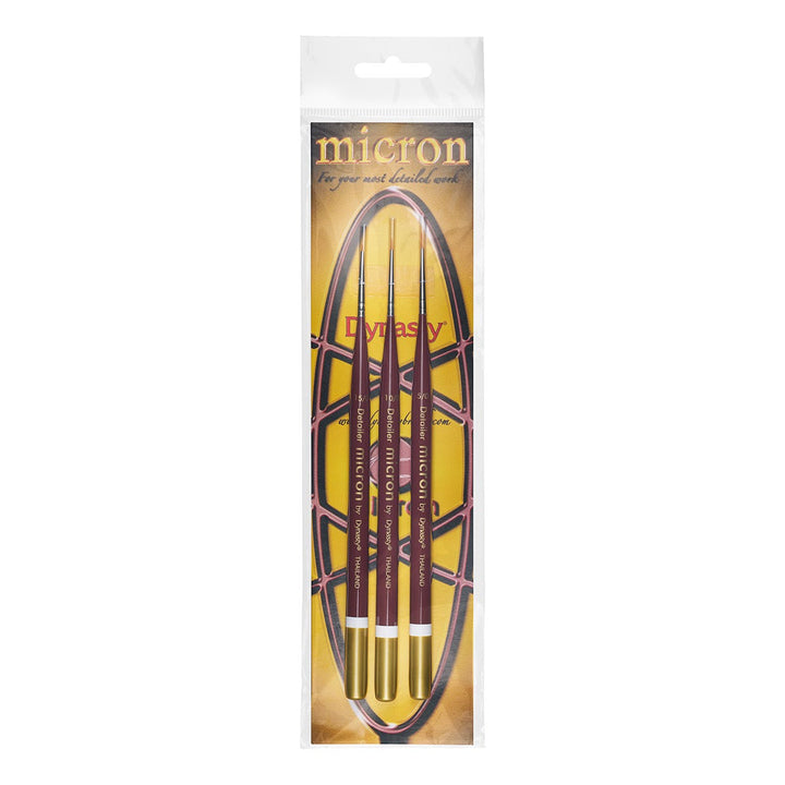 Dynasty Micron Synthetic Brush Sets