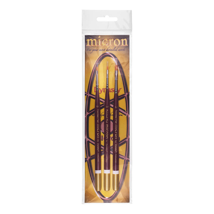 Dynasty Micron Synthetic Brush Sets