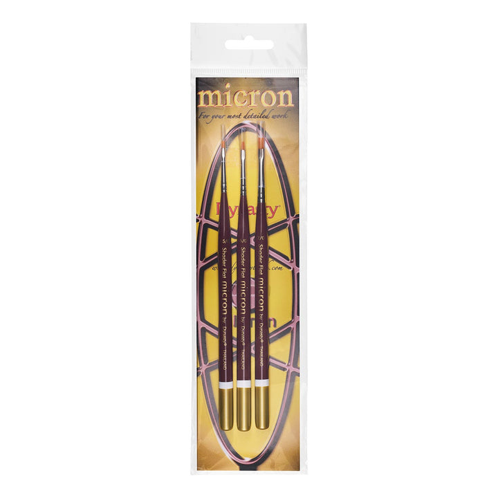 Dynasty Micron Synthetic Brush Sets
