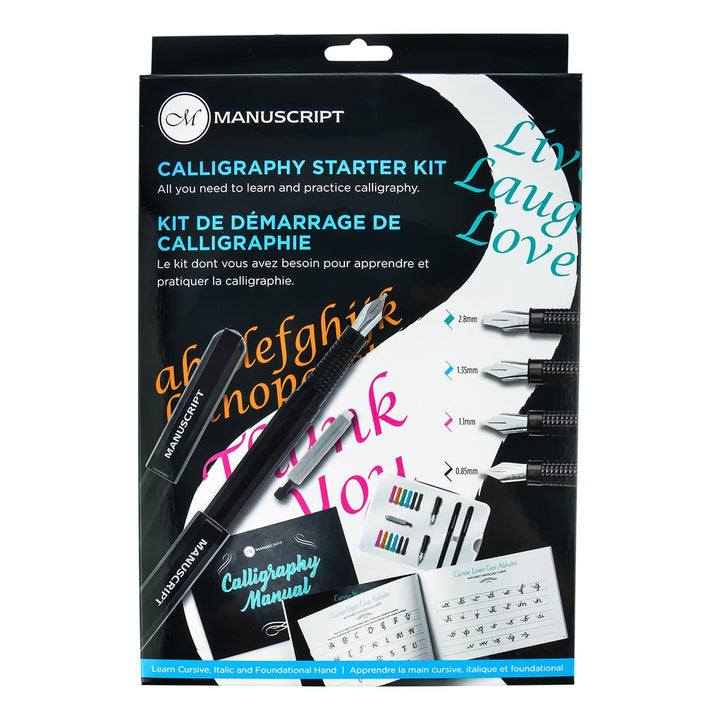 Manuscript Calligraphy Starter Set Left Hand