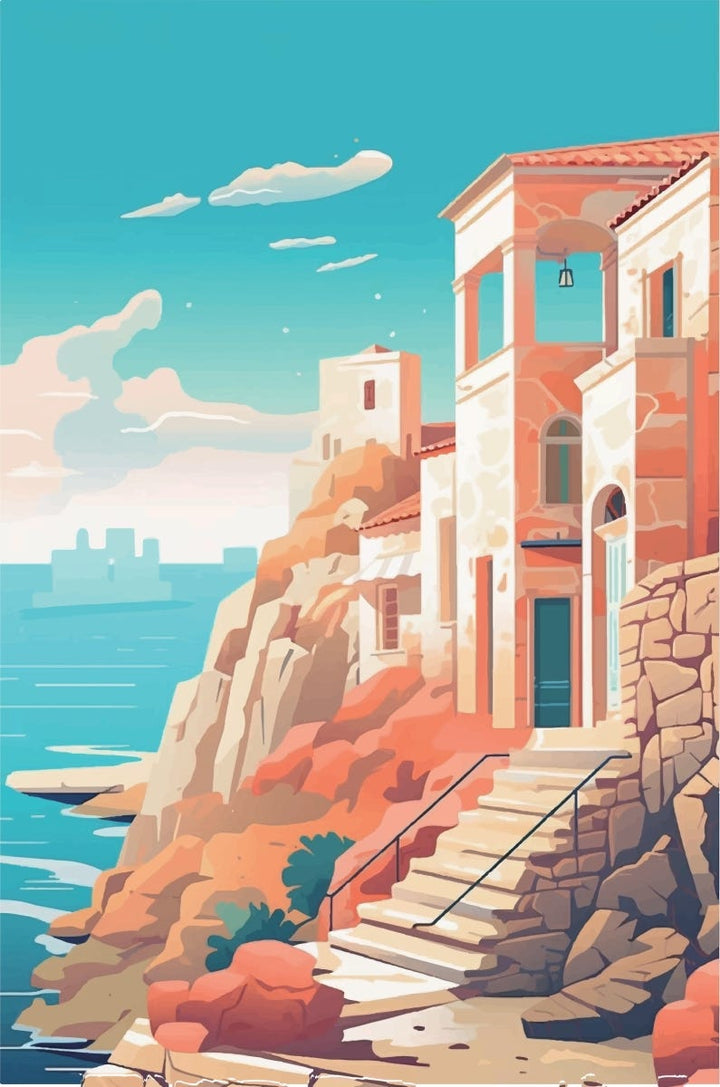 Byron Paint by Number Kit - Ocean View