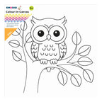 Smudgi Kids Painting Canvas Owl