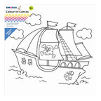 Smudgi Kids Painting Canvas Pirate Ship