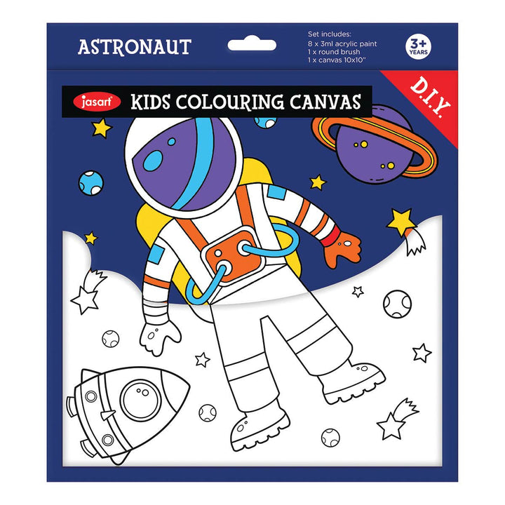 Jasart Kids Painting Canvas Set Astronaut