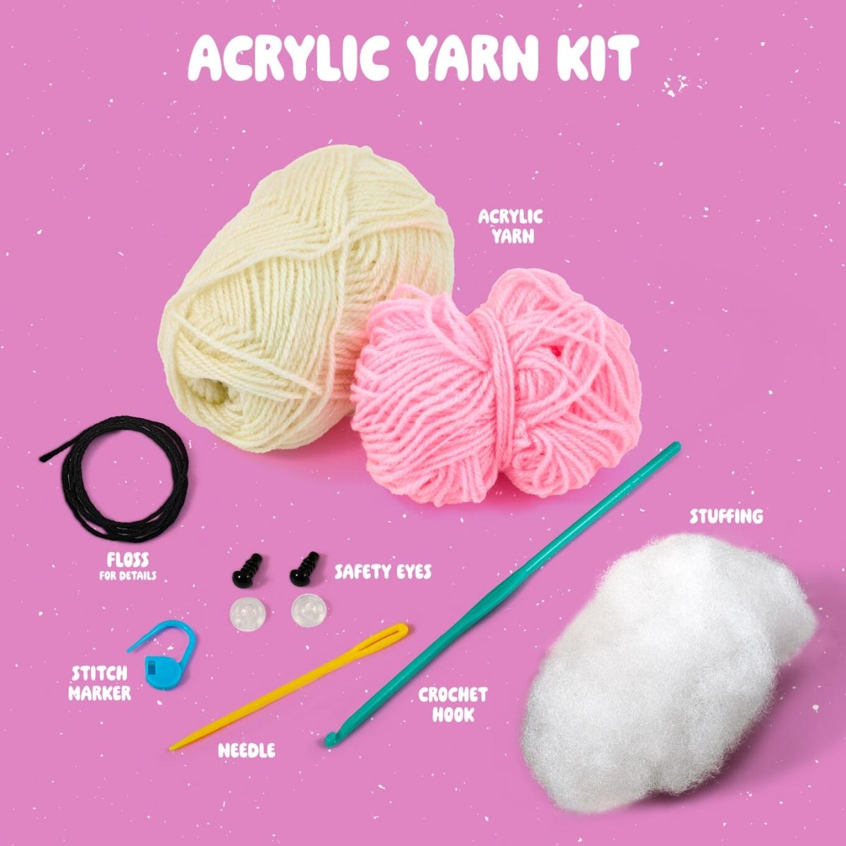 Plaid Bucilla Amigurumi Crochet Kit Cate The Cake