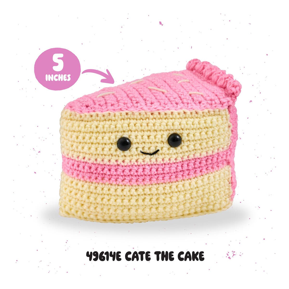 Plaid Bucilla Amigurumi Crochet Kit Cate The Cake