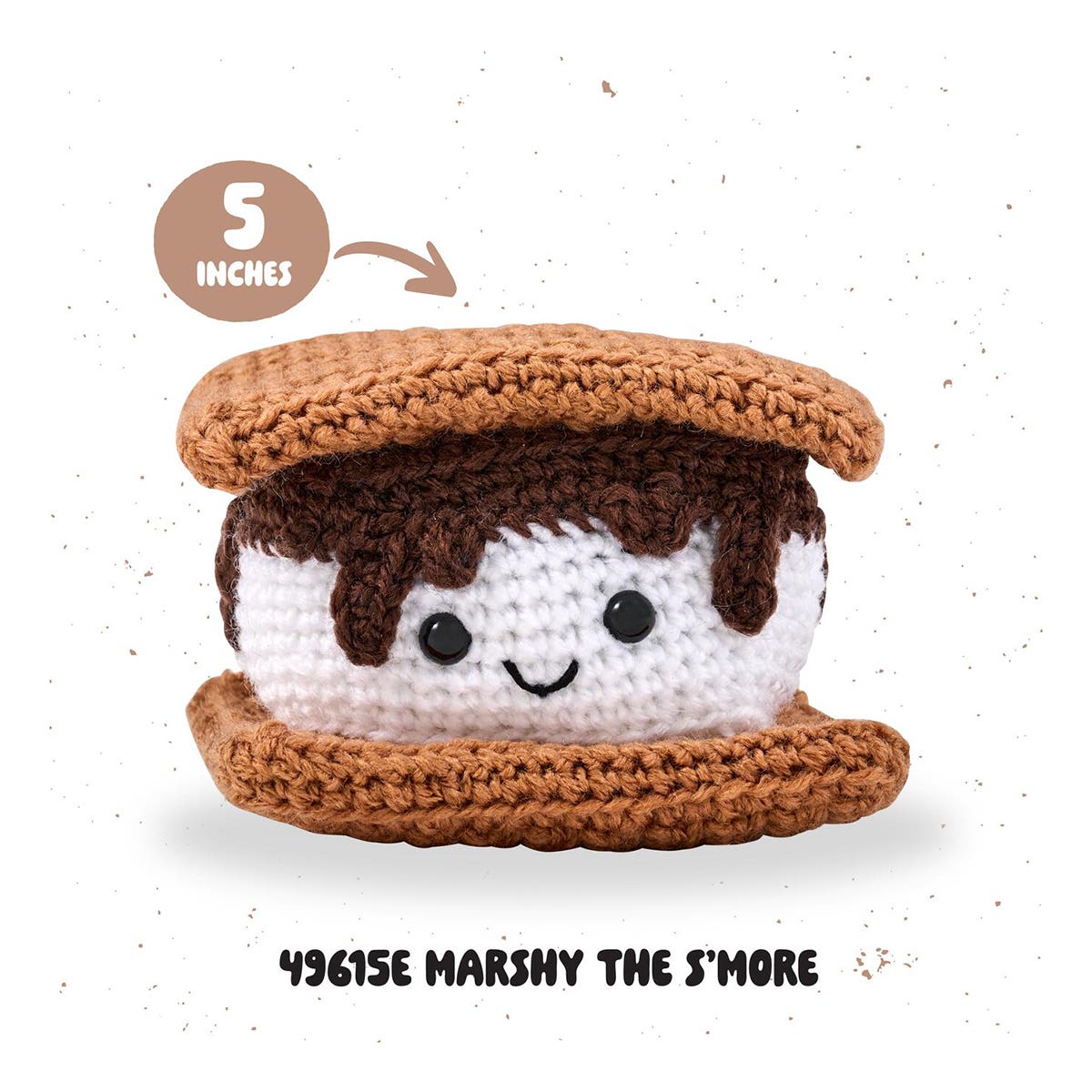 Plaid Bucilla Amigurumi Crochet Kit Marshy The Smore