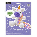 Plaid Bucilla Amigurumi Crochet Kit Luna The Unicorn