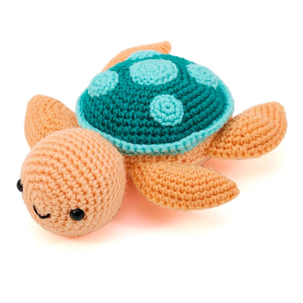 Plaid Bucilla Amigurumi Crochet Kit Tina The Turtle