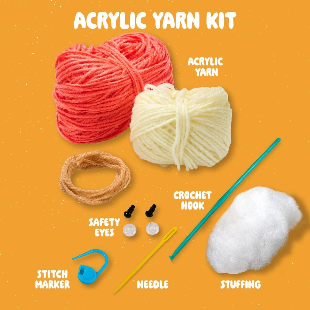 Plaid Bucilla Amigurumi Crochet Kit Flora The Fox