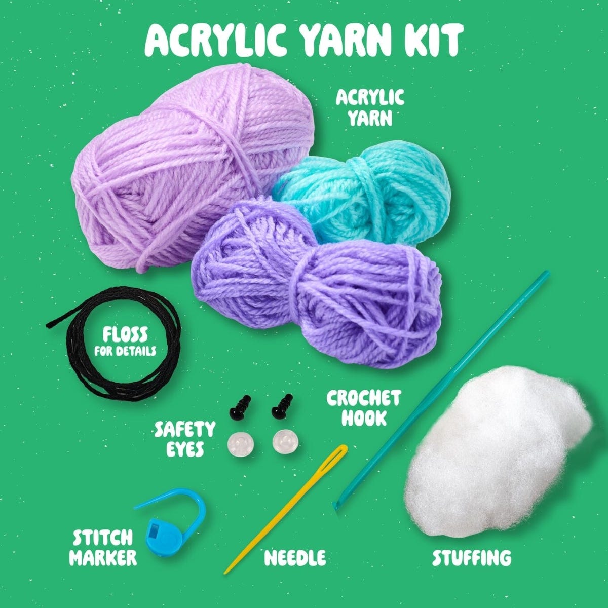Plaid Bucilla Amigurumi Crochet Kit Jule The Jellyfish