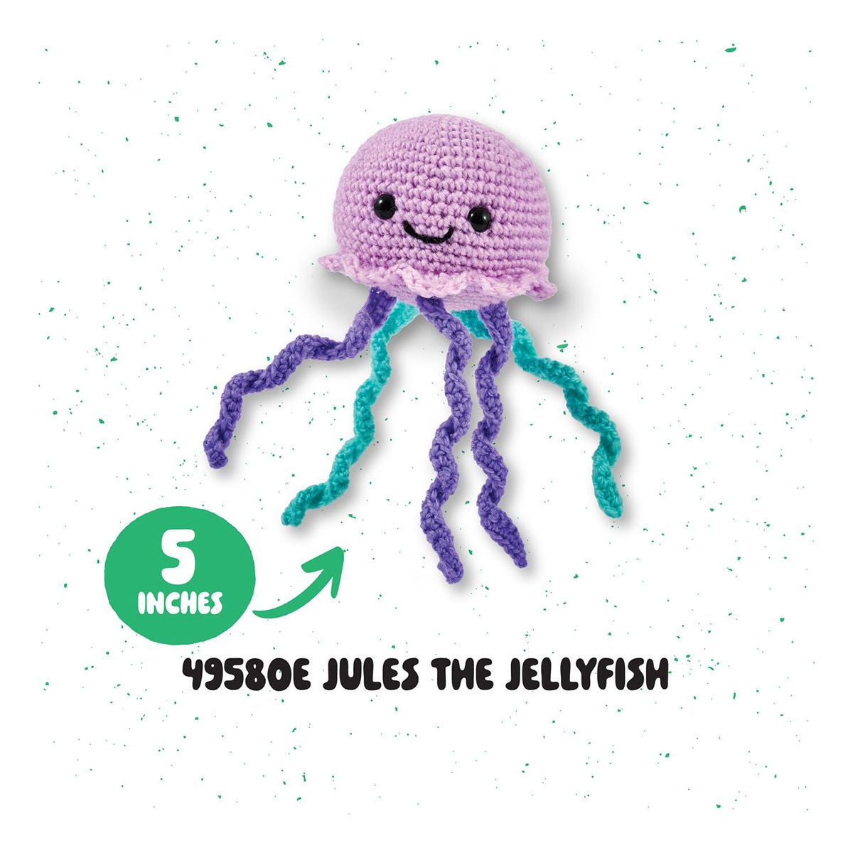 Plaid Bucilla Amigurumi Crochet Kit Jule The Jellyfish