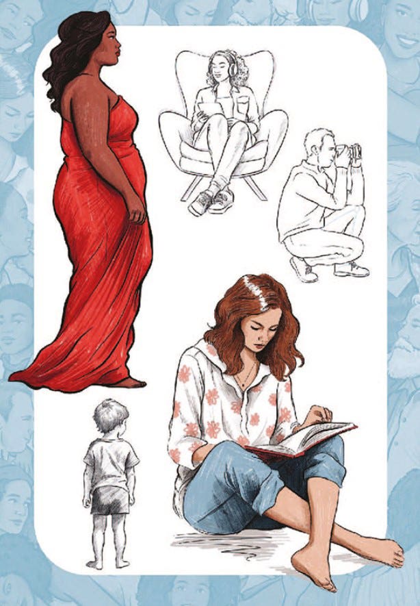 10 Step Drawing Figures Book