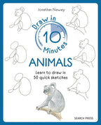 Draw In 10 Minutes Animals Book