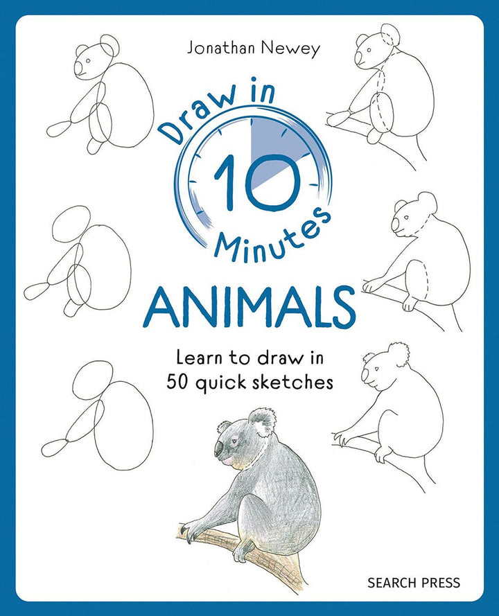 Draw In 10 Minutes Animals Book
