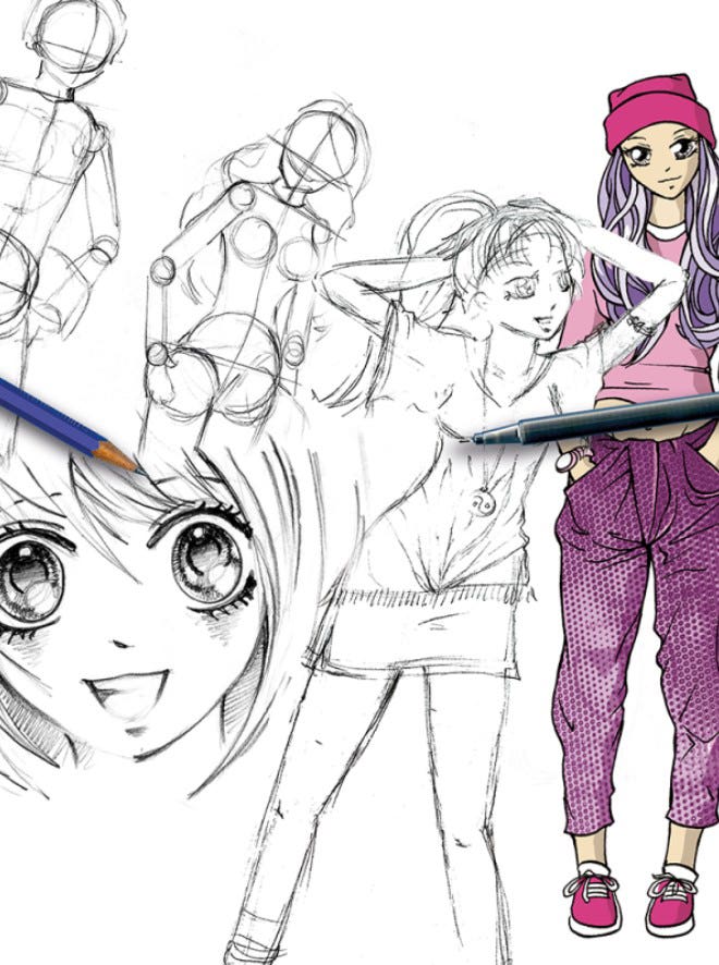 Step-By-Step Manga Workbook