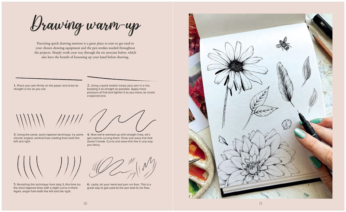 The Kew Book Of Drawing Flora & Fauna Book