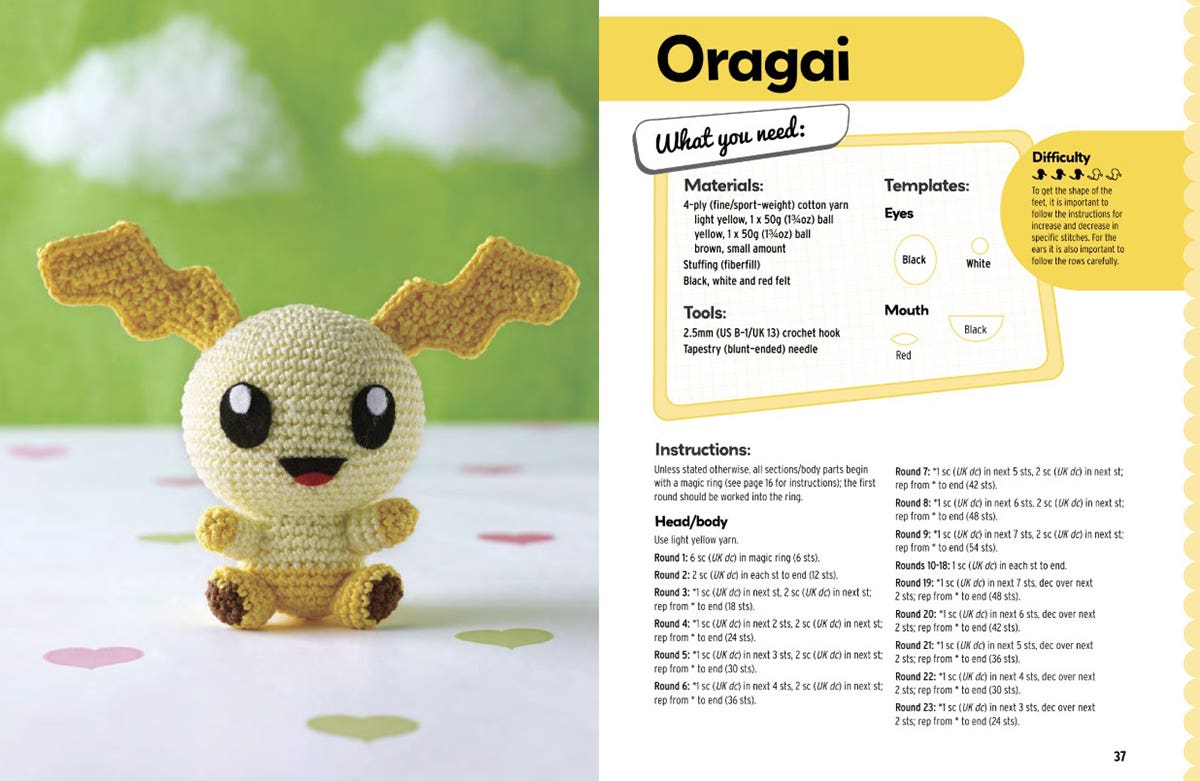 Pocket Amigurumi Monsters Book