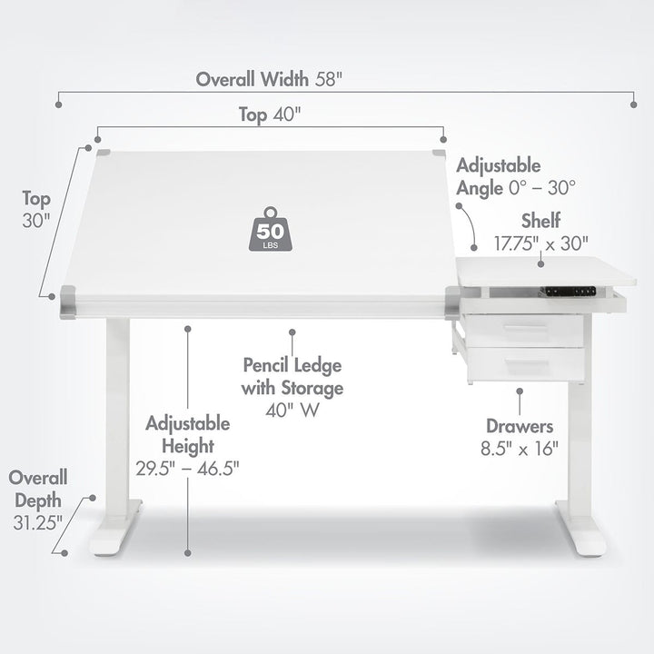 Artfusion Graphix eLift Workstation