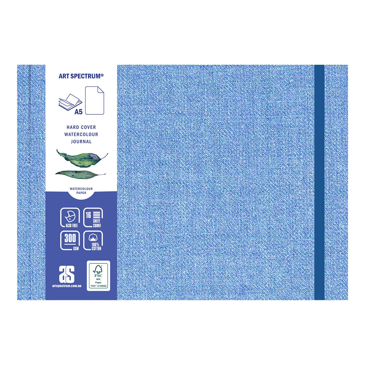 Art Spectrum Blue Linen Hard Cover Watercolour Journals