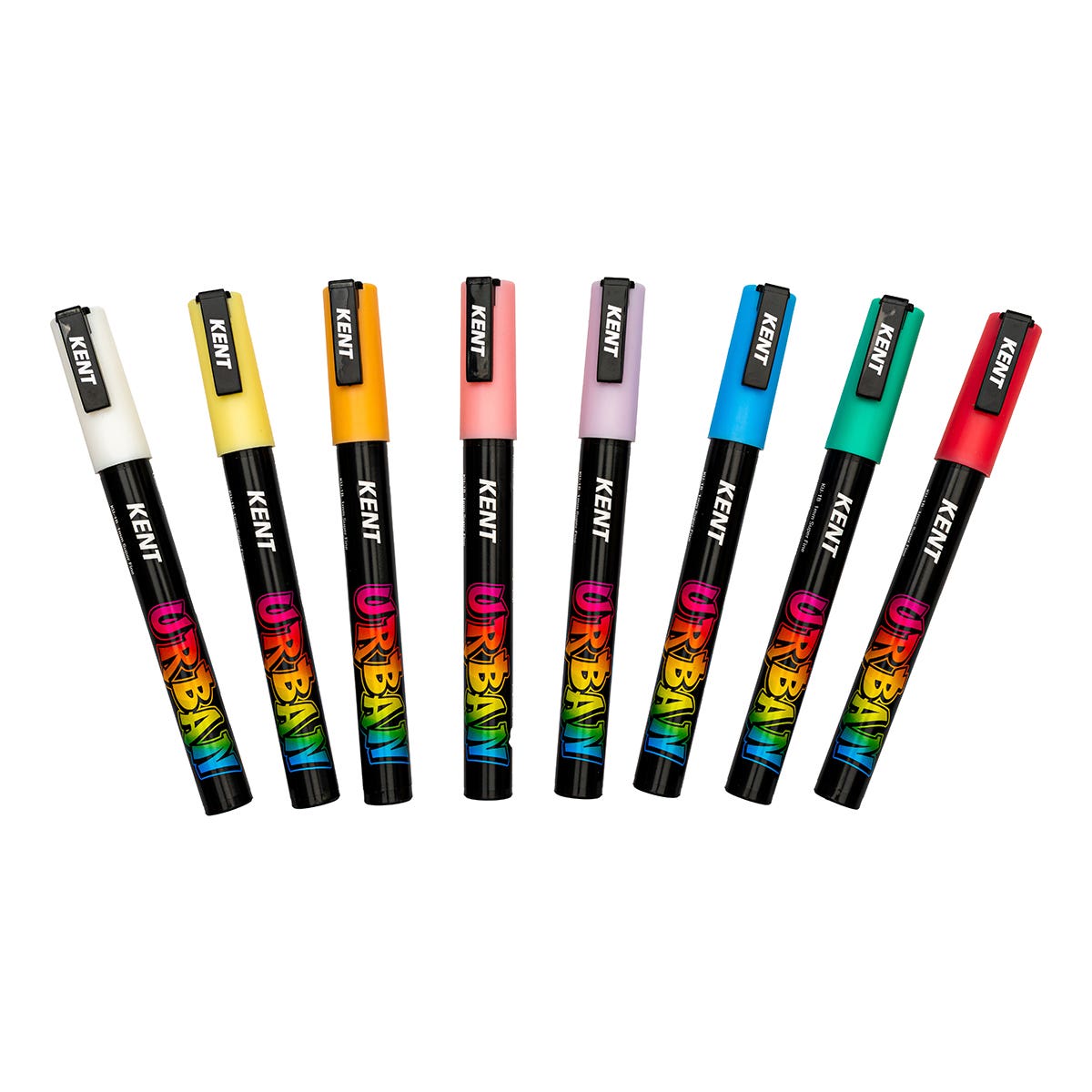 Kent Urban Paint Marker 1mm Nib Pastel Set