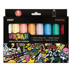 Kent Urban Paint Marker 10mm Nib Pastel Set