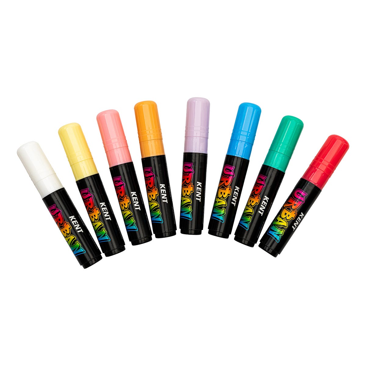 Kent Urban Paint Marker 10mm Nib Pastel Set