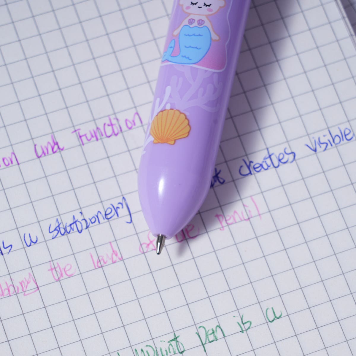 Jasart 10 Click Fun Pen Mermaid