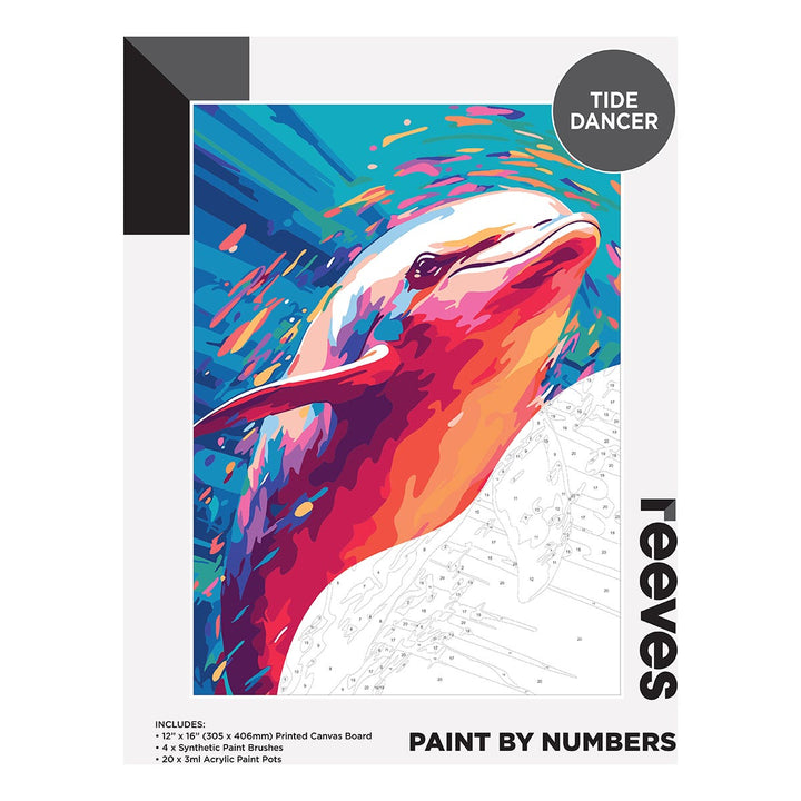 Reeves Artist Acrylic Paint by Numbers Tide Dancer
