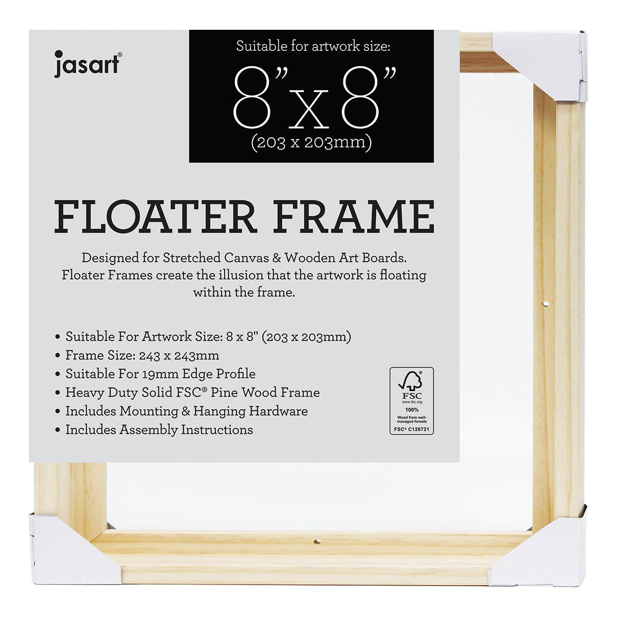 Jasart Thin Edge Floater Frames