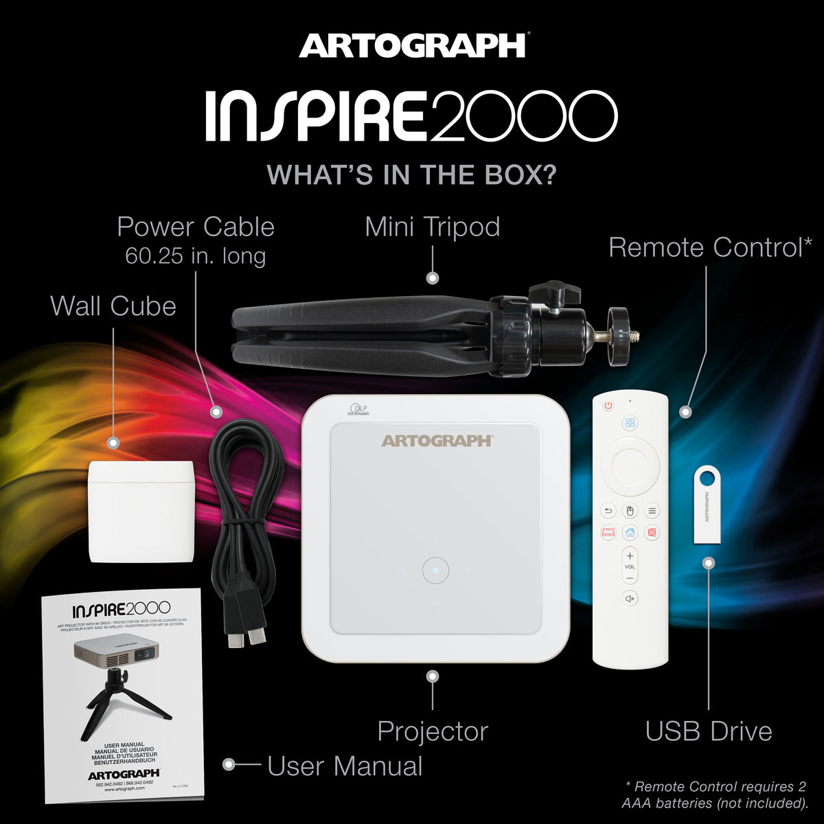 Artograph Inspire 2000 Digital Projector