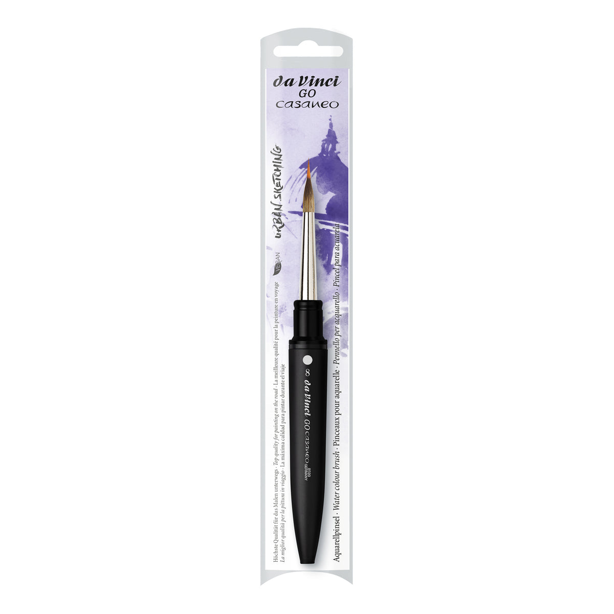da Vinci Casaneo 8599 Travel Go Liner Brush #8