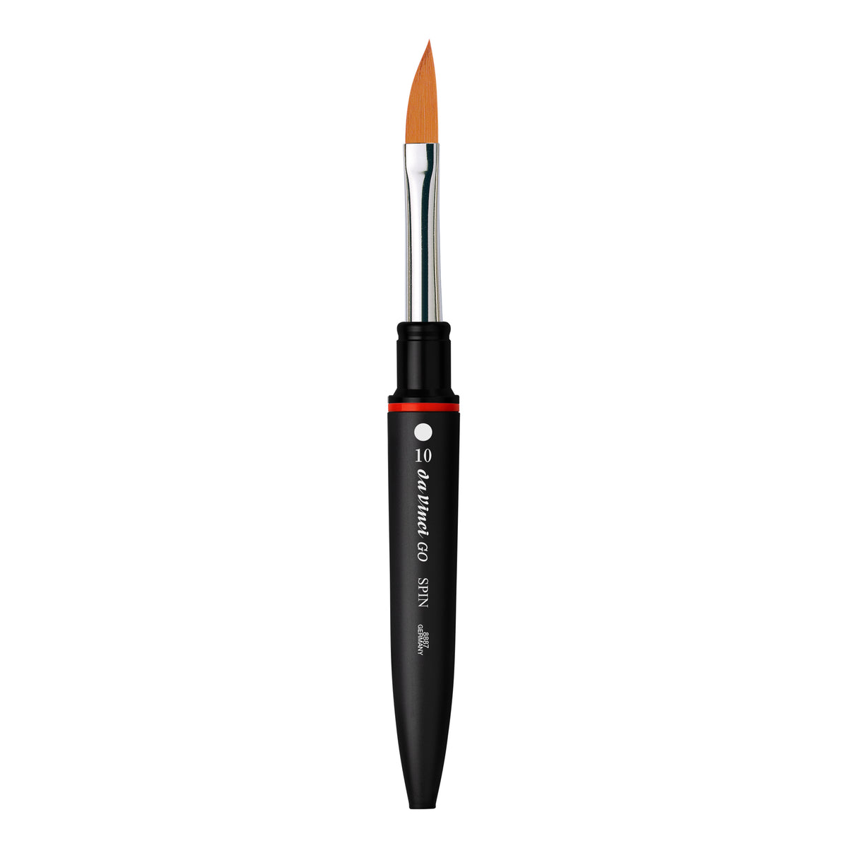 da Vinci Spin 8887 Travel Go Slanted Edge Brush #10