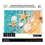 Diamond Dotz Triptych Three Panel Kit Crystal Shore