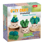 Cozy Craft Crochet Kit Potted Cactus