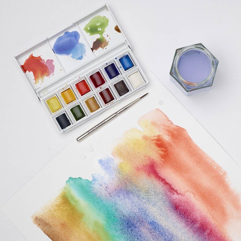Winsor & Newton Cotman Watercolour Half Pan Sketchers' Pocket Box