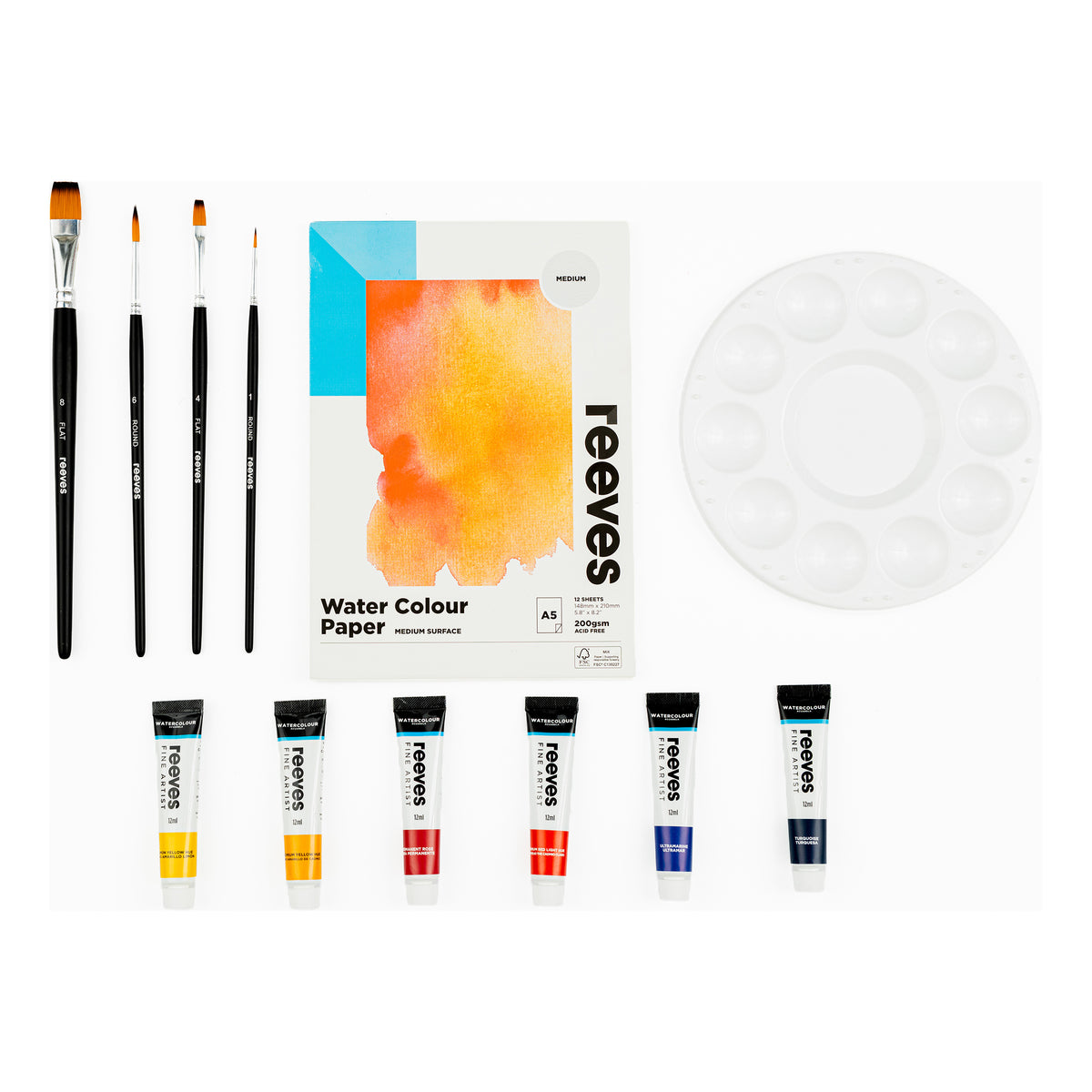 Reeves 260 Year Limited Edition - Watercolour Pouch Set
