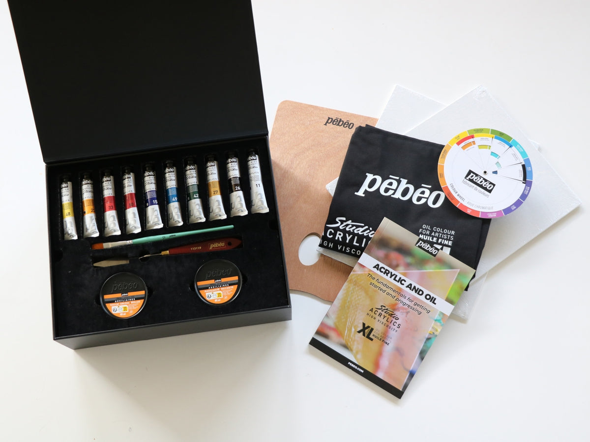 Pebeo Studio Acrylic Painting Relief Techniques Set