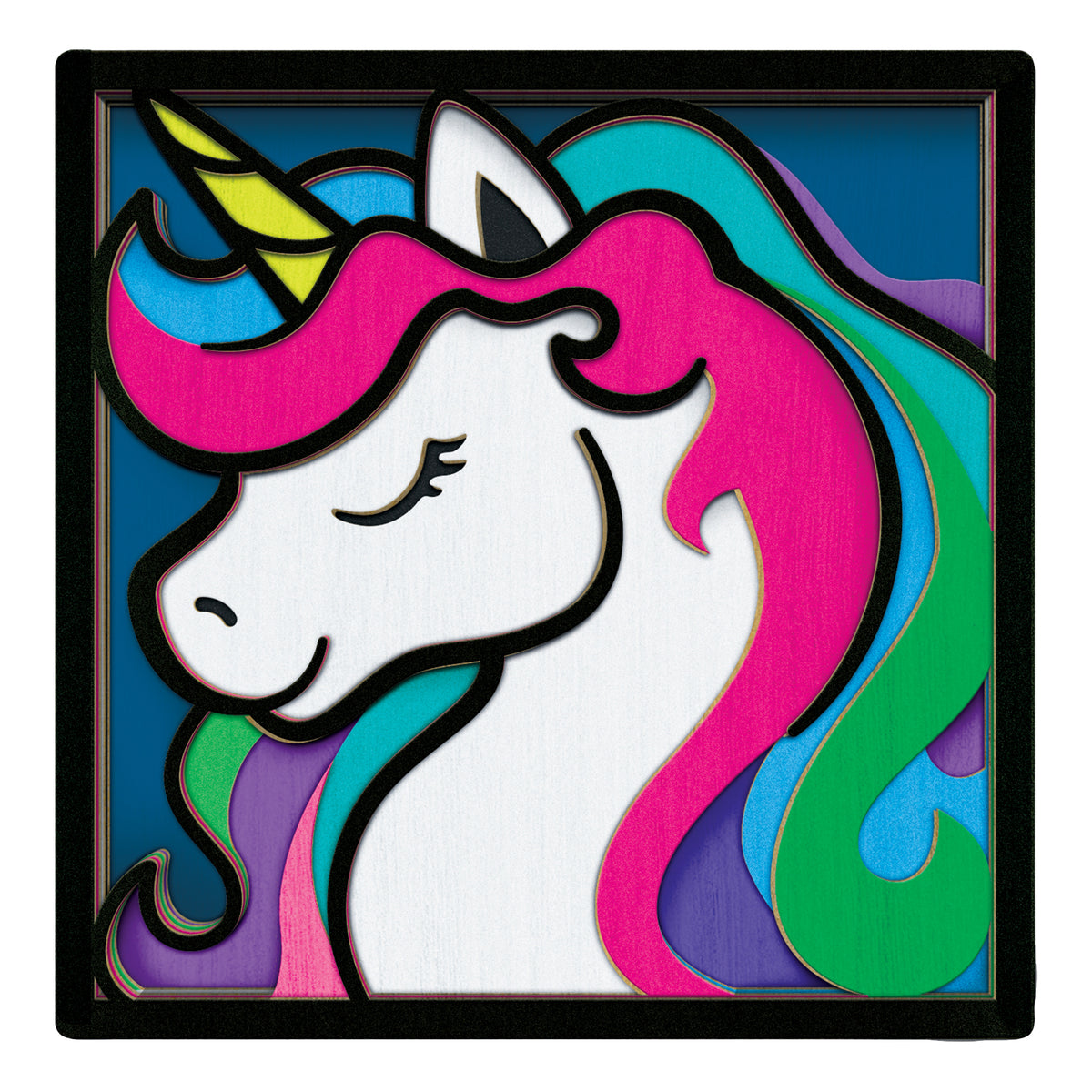 Splat Planet Wooden Art Kit Unicorn