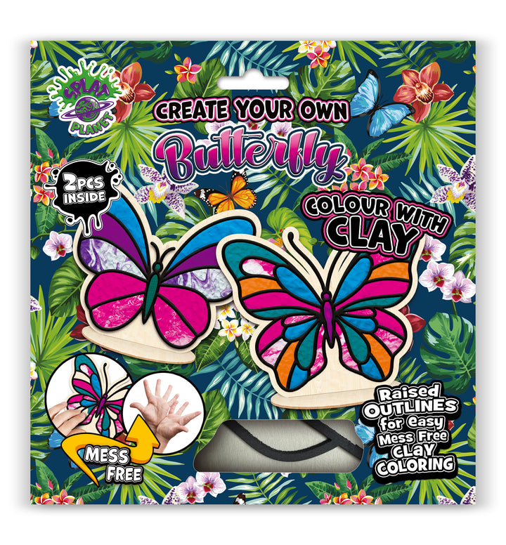 Splat Planet Air Dry Clay Set Butterfly