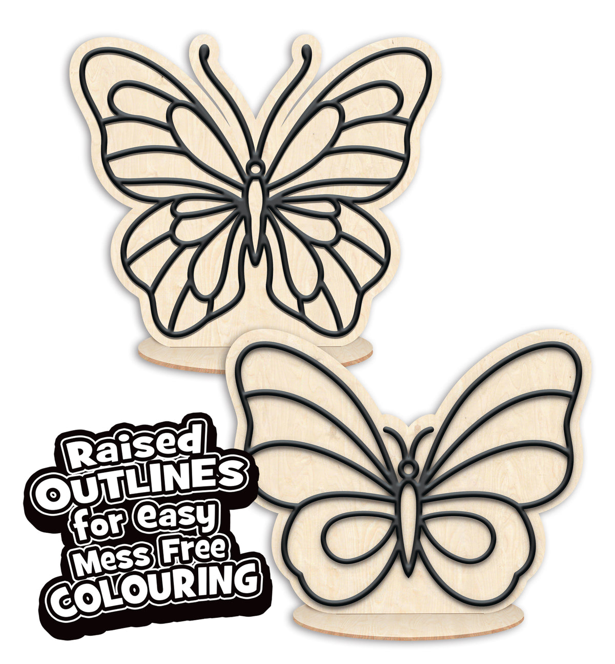 Splat Planet Air Dry Clay Set Butterfly