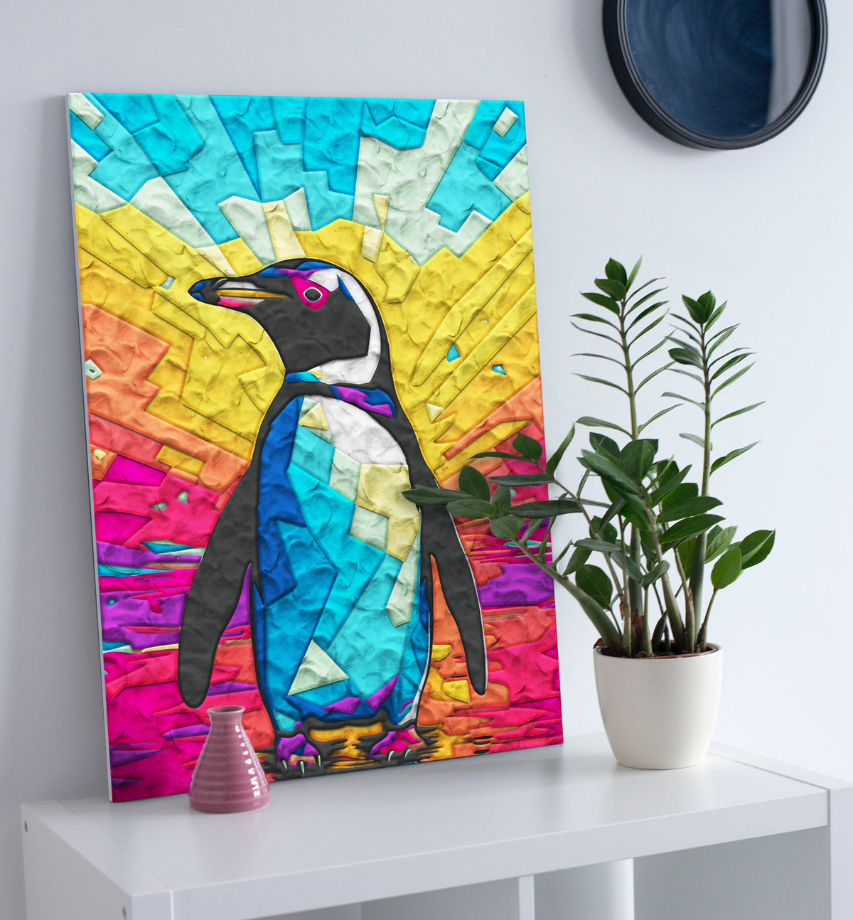 Splat Planet Adult Air Dry Clay Set Penguin