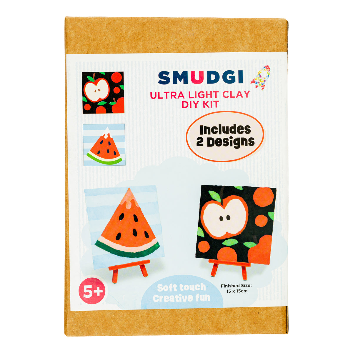 Smudgi Ultra Light Clay Set Fruits