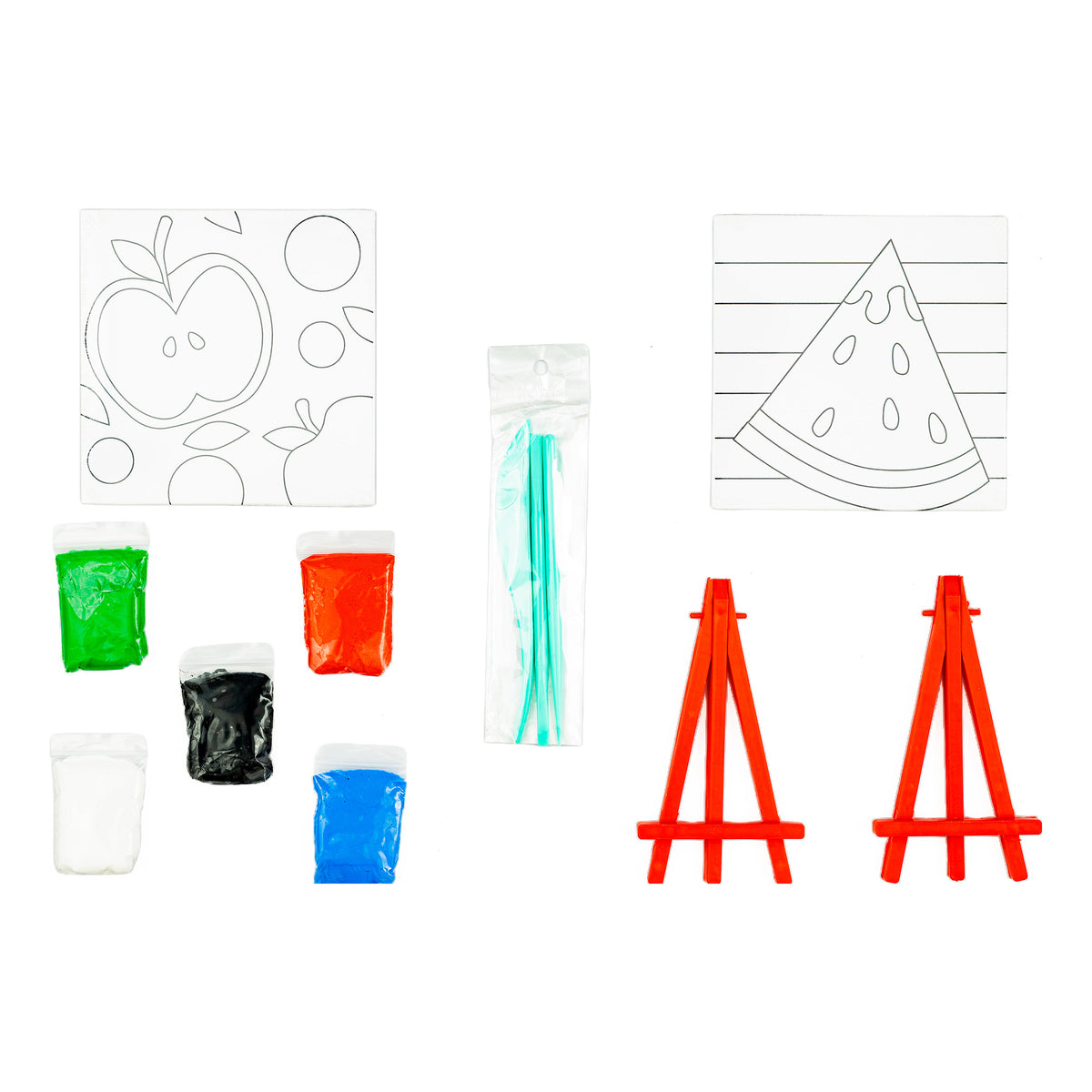 Smudgi Ultra Light Clay Set Fruits