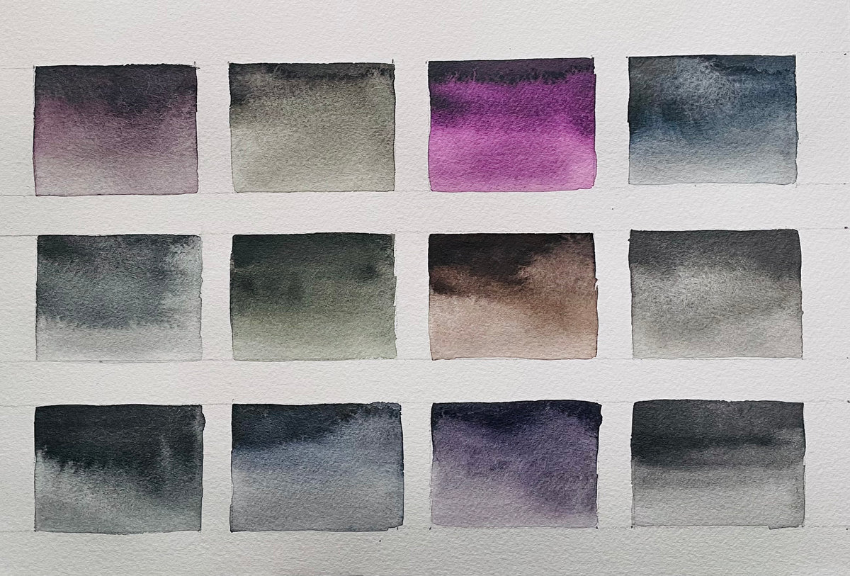Reeves Graphite Watercolour Set 14