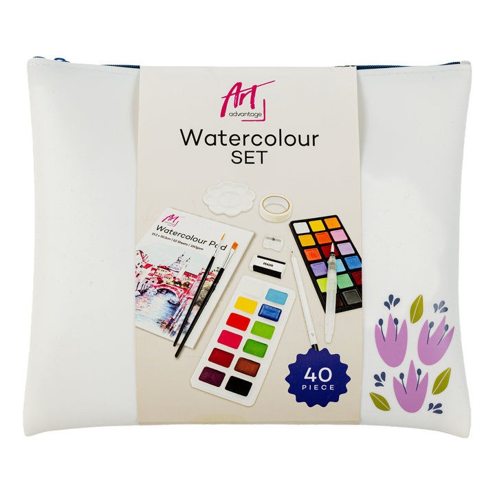Eckersley's Exclusive Art Advantage Watercolour Pouch 40