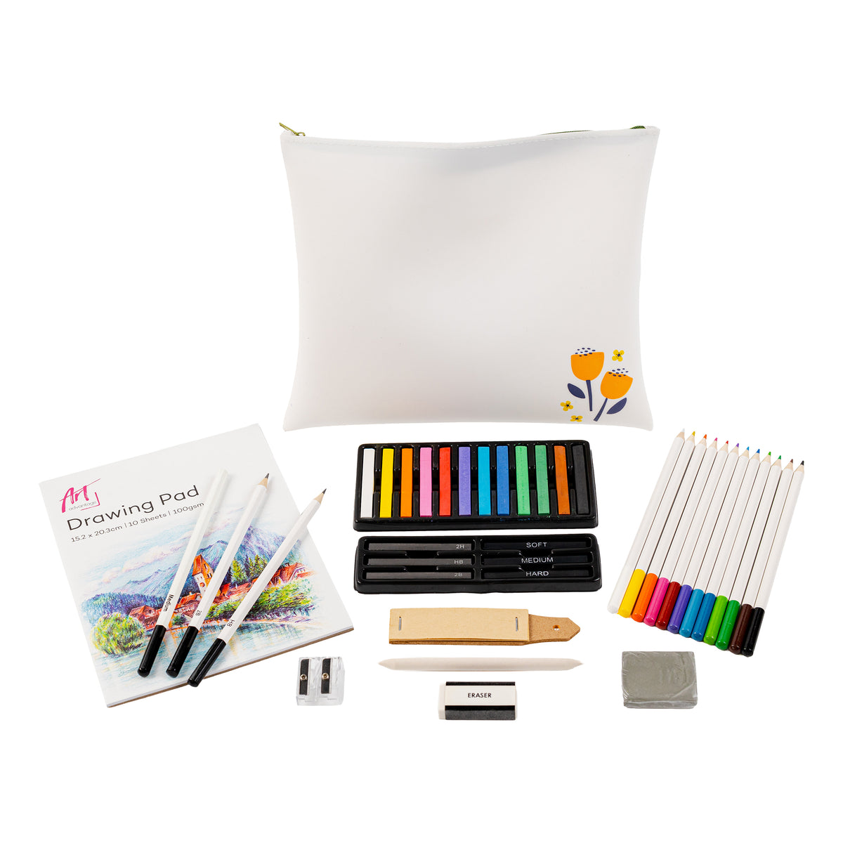 Eckersley's Exclusive Art Advantage Drawing & Sketching Pouch 40
