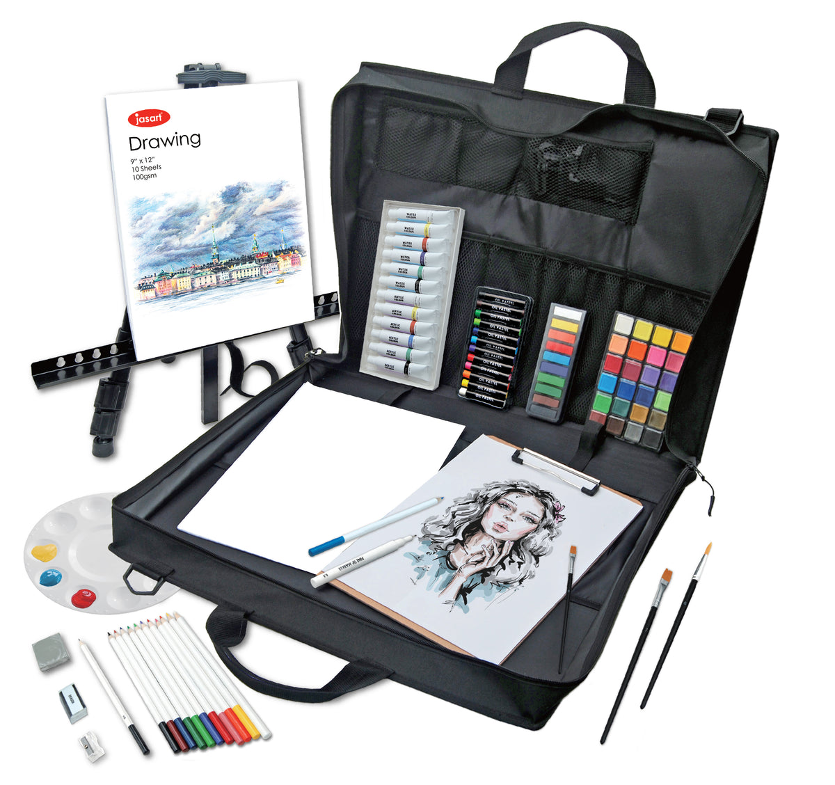 Jasart Mixed Media Carry Bag Set 102