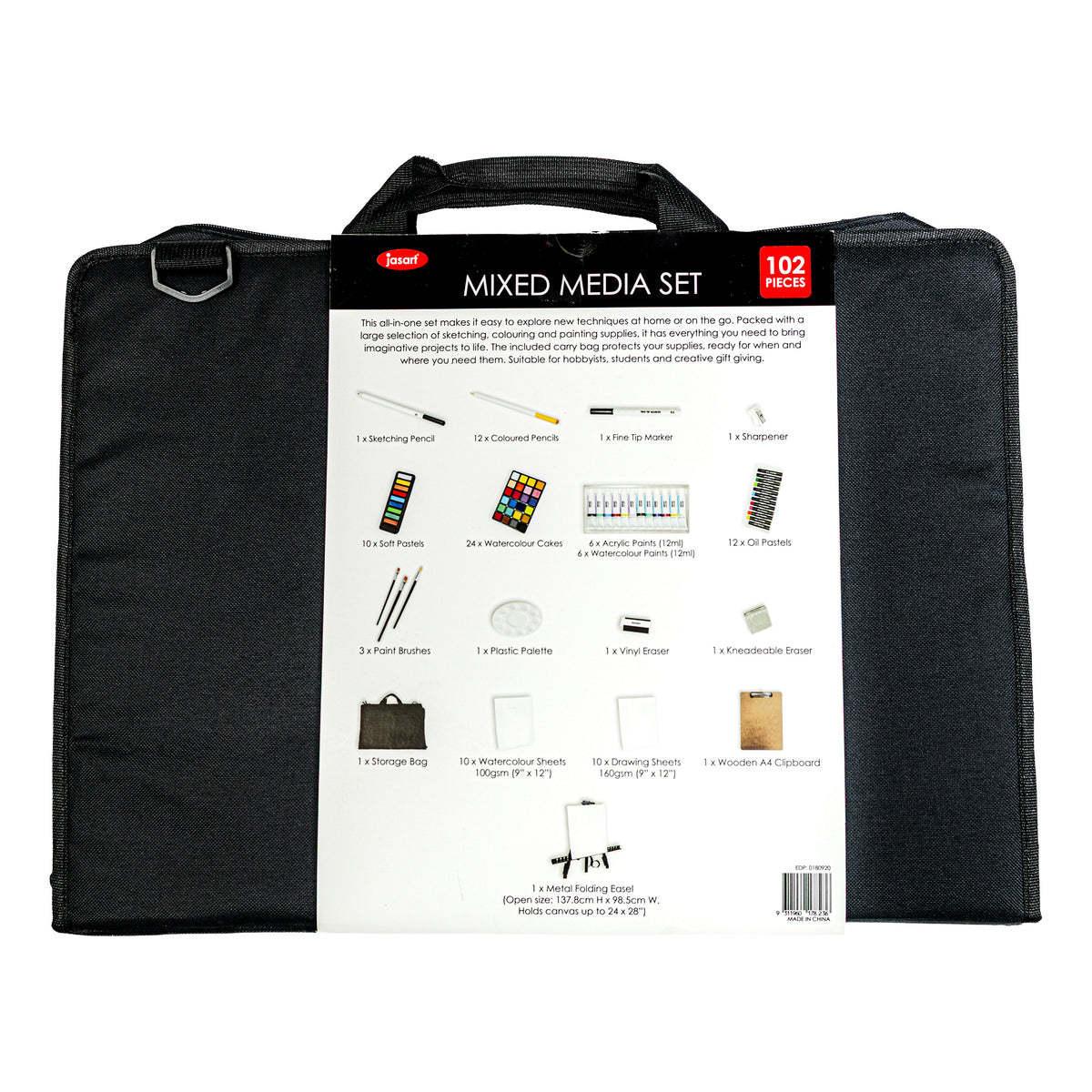 Jasart Mixed Media Carry Bag Set 102